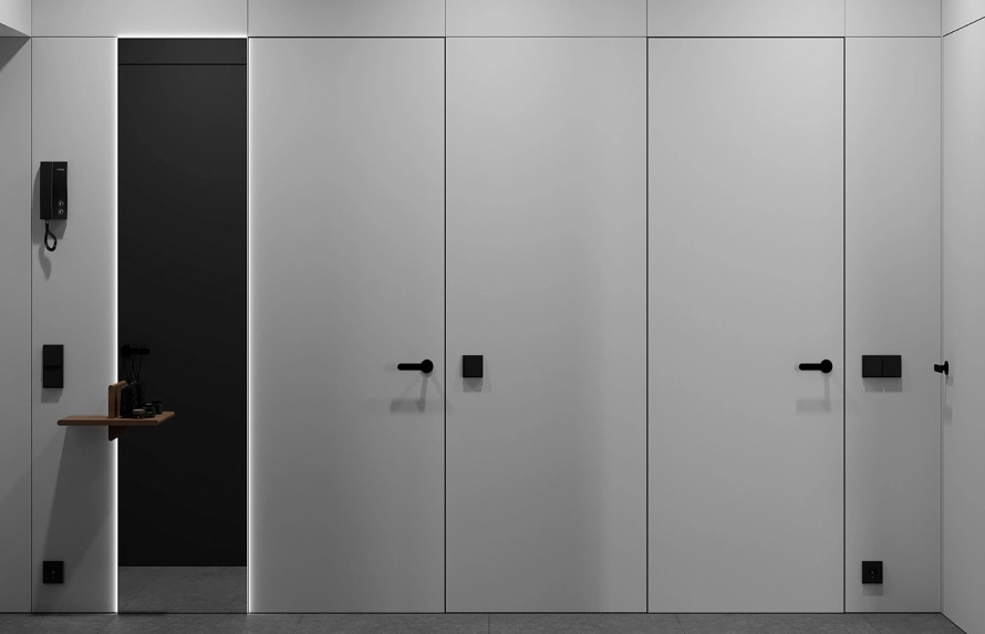 скрытые двери invisible